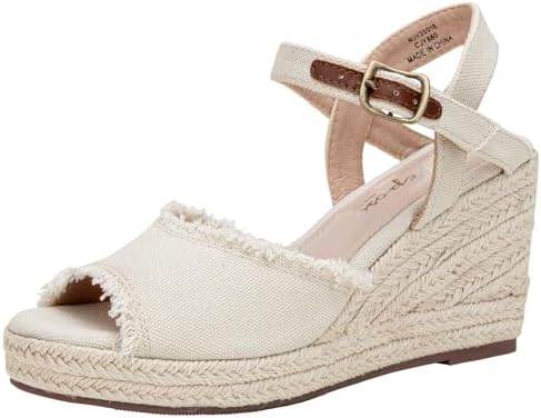 Vepose Women's 880 Wedge Sandals Peep Toe, 3.3" Inch High Heel Pl...