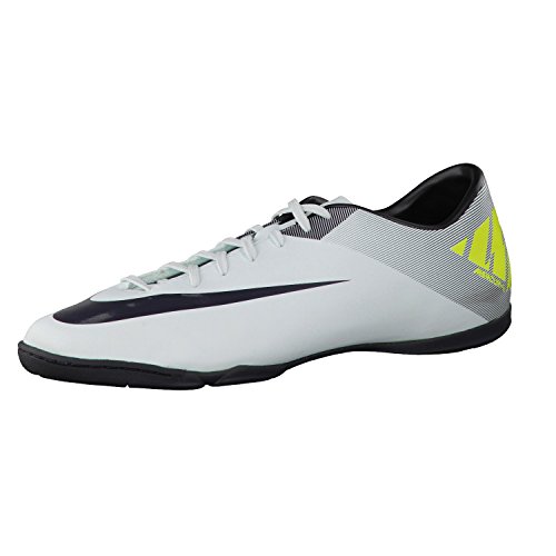 JR Mercurial Victory II IC Youth Indoor Soccer Shoes (Numeric_10_Point_5) Grey