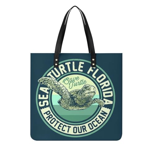 Sac à main tortue verte : fini le manque de place avec ce grand tote bag de voyage