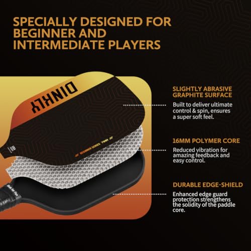 Image of Pickleball Paddles Set of 2 /4- USAPA Approved Graphite /Fiberglass Pickleball Racket, 2 Pickleball Rackets, 4 Balls and 1 Portable Carry Bag, Aesthetic Pickle Ball Set for Men Women Beginners