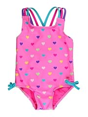 Neon Pink Colorful Hearts