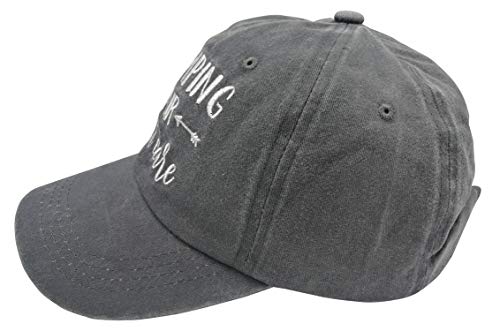 Hhnlb Unisex Camping Hair Don T Care 1 Vintage Jeans Baseball Cap Classic Cotton Dad Hat Adjustable Plain Cap #TOP2