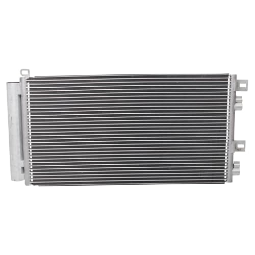 Image of TRQ A /C Condenser and Receiver Drier Assembly Compatible with 02-08 Mini Cooper