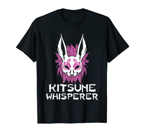 Kitsune Cultura Japonesa Fox Art Whisperer Animal Camiseta