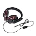 Produktbild HermosaUKnight Kabelgebundene Gaming-Kopfhörer Bass Stereo Headsets mit Mikrofon für PS4 für Xbox-ONE-schwarz