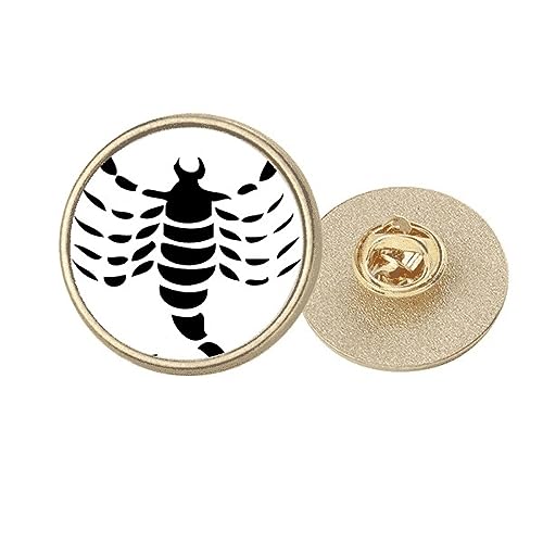 Broche constellation Scorpion dorée pour sublimer vos vestes et écharpes