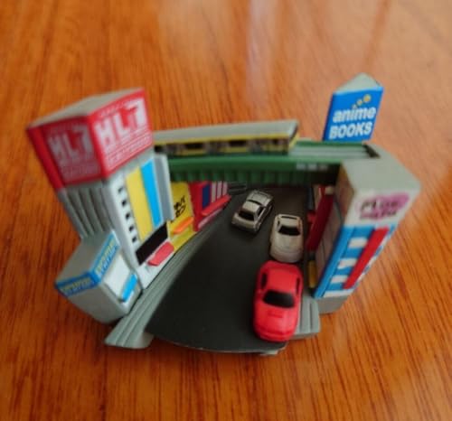 海洋堂 山手線さんぽ 秋葉原駅 アキバ 電気街 フィギュアみやげ 東京お土産 カプセル ガチャ ミニチュア CQCRANZB