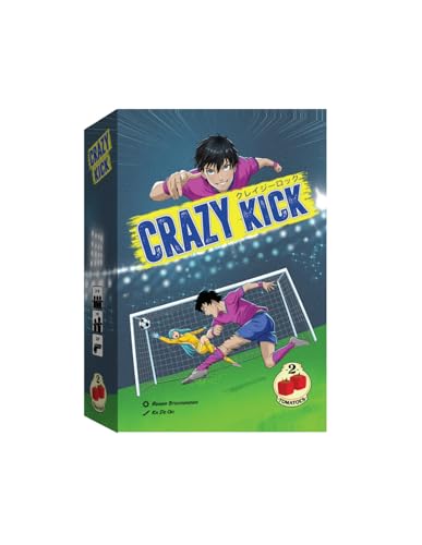 2Tomatoes Games | Crazy Kick | Juego de Mesa Familiar | Trata de Marcar los Máximos Goles | 2-8 Jugadores | Idioma: Español | Temática: Deporte