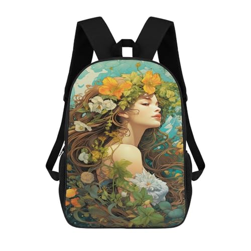 Sac d'école Floral Fantasy 17" : le sac tendance pour la rentrée et les vacances