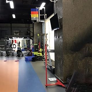 GaRcan Vertical Jump Tester Vertical Jump Trainer for Kids Youth Adult, 1.7m-3.2m Adjustable Height Boys Girls Volleyball Spike Trainer, Leg Streng