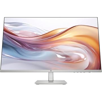 HP 527sh Monitor, Schermo da 27" FHD IPS Antiriflesso, Tecnologia Eye Ease, Tempo Risposta 5 ms GtG Overdrive, Risoluzione 1920 x 1080, Software Display Center, HDMI, Nero