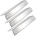 Adviace Replacement Flame Tamers for 720-0787D, 720-0953, 720-0819 BBQ Gas Grill Models, Set of 3 Stainless Steel Burner Covers Heat Plate Shields Replacement