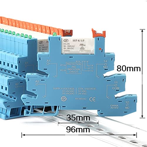 Module relais HF41F 24V pour isolation électrique optimale et commutation de puissance stable - 7