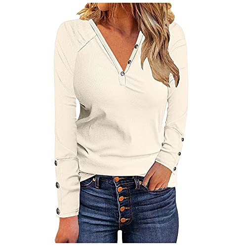 ZiSUGP Womens Pajama Tops Womens Long Sleeve Blouses Womens Fall Coats and Jackets Beige Crop Top Womens Rain Coats with Hood
