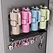 Magnetic Cup Holder for Stanley Tumbler, Water Bottle Organizer for Stanley 40 & 30 oz Tumbler, Kitchen Cup Storage Rack for Refrigerator