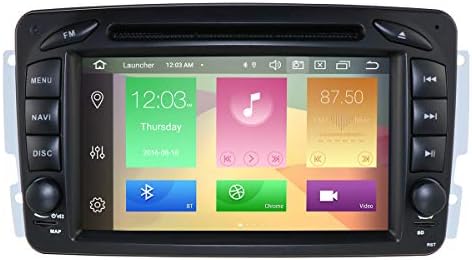 Hizpo Android 10 Double Din Car Radio 4gb 64gb For Mercedes Benz C W209 C W203 Viano Vito Vaneo A W168 G W463 Clk C209 7 Inch Head Unit Usb Bluetooth 4 0 Rds Dsp Swc Dvd Palyer Rearview Input Gps Navi Amazon Co Uk Electronics Photo