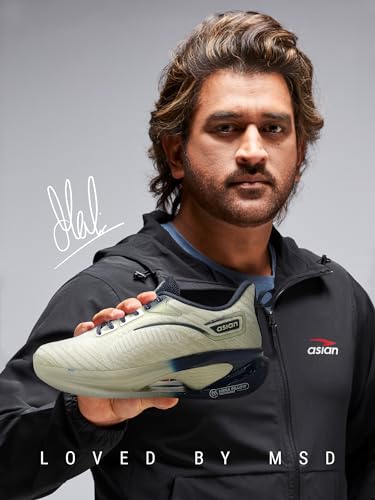 Image of ASIAN Men's SUPERSTAR-01 Sports Running Shoes with Superior Cushioning | Memory Foam Insole Casual Sneaker Shoes for Men's & Boy's (White Pista, 7),UK 7