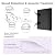 Acoustic Foam Panels for Walls, 52 Pack Sound Proof Foam Panels, 12" x 12" x 1" High Density Sound Dampening Panels for Recording Studio, Gaming Room & Home Theater (BLACK)