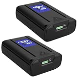 2 Pack of Banshee 40V 4.0Ah Lithium Ion Replacement Batteries, Compatible with All Kobalt 40V Max Cordless Power Tools & Original Chargers