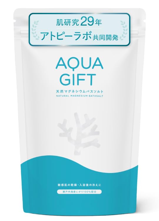 Amazon | 入浴剤 保湿 バスソルト AQUA GIFT アトピーラボ共同開発