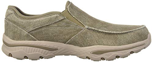 Skechers Men's Relaxed Fit-Creston-Moseco Moccasin, Taupe, 10.5 M Us #TOP5