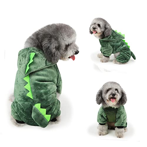 Disfraz de Dinosaurio para Perros Happyyami Talla L miniatura 3