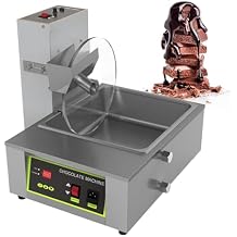 Chocolate Tempering Machine | Electric Stainless Steel Melter | Commercial Tabletop Use | Perfect for Chocolate Bar,8kg