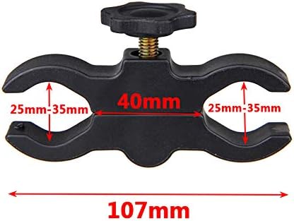 WESLITE Barrel Mount Scope Mounting Tools for Flashlight Quick Release Telescope Sight Scope Mount Holder Adjustable for IR Light Night Vision Tactical Torch Telescope Fits Multiple Scope Size - Image 4