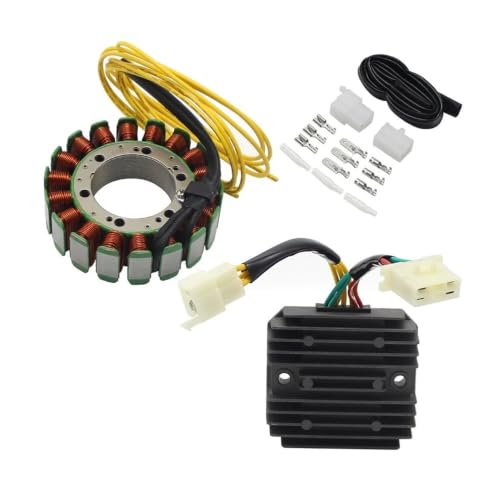 Stator magnétique et redresseur XLV600 pièces alternateur moto Trail XRV650 1988