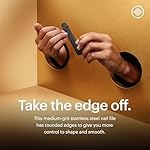 MANSCAPED® Shears 3.0, 5-Piece Precision Men’s Nail Grooming Travel Kit, Stainless Steel Manicure Set with Fingernail & Toenail Clippers, Nail File, Slant Tip Tweezers, Cuticle Scissors, Travel Case - Image 5