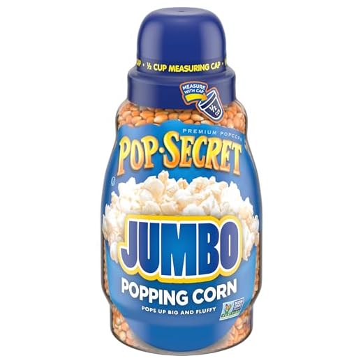 Pop Secret Jumbo Popcorn Kernels, 30 Oz Jar