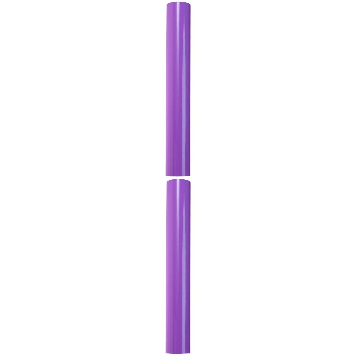 Film de transfert thermique PU HTV brillant Operitacx pour t-shirts et textiles, lot de 2 rouleaux