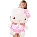 XYXYY Mignon Hello Kitty Peluche Poupée Doux Poupée Jouets Animaux Doux Oreiller Coussin Fille Cadeau d'anniversaire Cadeaux De Vacances (Color : Pink, Size : 50cm)