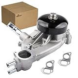 Maxfavor Water Pump G7341 AW5104 for 4.8L 5.3L 6.0L Chevy Silverado Express Tahoe Suburban 1500 2500 3500 Avalanche Trailblazer 1999 2000 2001 2002 2003 2004 2005 2006 Water Pump AW5087 45005 252-845