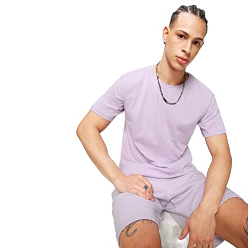 Image of Bewakoof Men's Solid Regular Fit T-Shirt