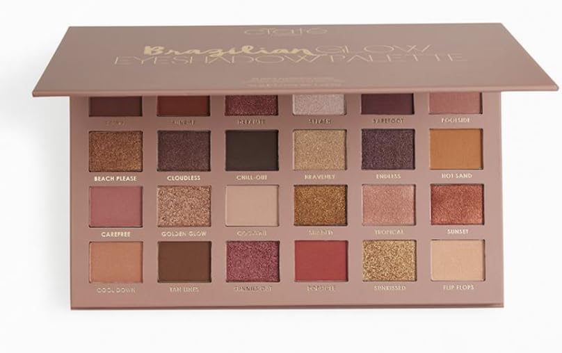 Miniatura 2 de Ciate London Paleta de sombras de ojos Brazilian Glow - Tonos cremosos y altamente pigmentados