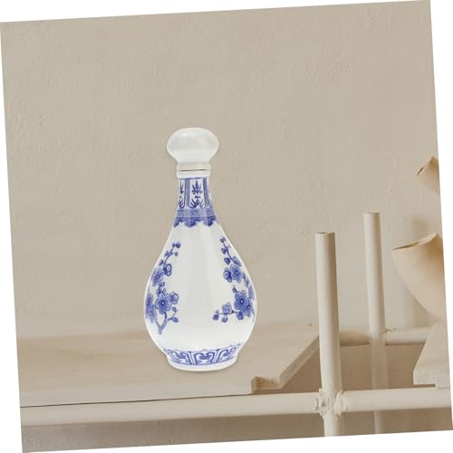 Pot fermentation vin maison porcelaine Jingdezhen céramique bleue