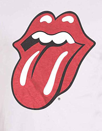 Rolling Stones Men’s Classic Tongue with Soft Hand Inks T-Shirt - Les Beatles, Paul McCartney, John Lennon, RIngo Starr, George Harrison Rolling Stones Men's Classic Tongue with Soft Hand Inks T-Shirt – Image 4