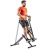 Sunny Health & Fitness Row-N-Ride Plus, entraîneur d'assistance aux Squats Robuste, Installation Facile et rameur Pliable pour la Maison, équipement d'exercice des fessiers et des Jambes- NO. 077PLUS