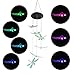 Produktbild Bling Solar Wind Chimes im Freien wasserdicht, LED Sechs Libelle Farbwechsel Memorial Wind Chime - Solarmobil Leuchten für Haus, besten Geburtstags-Geschenke