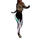 Produktbild Frashing Damen Leggings mit Taschen Sport Leggings Yogahose Sporthose Blickdichte Leggins Laufhose Training Tights mit Handytasche Sport Gym Yoga Laufen Fitness Leggings Hose