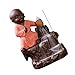 Produktbild MagiDeal China Monk Figur , Räucherschale Rauch Räuchergefäß Weihrauchfass aus Redware , 8,5 * 12,5 - Rot, 8,5 * 12,5 cm