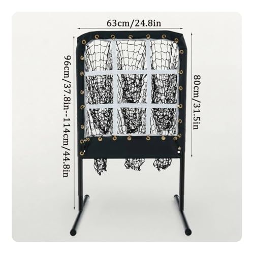 Filet baseball à 9 cases portable et résistant pour perfectionner votre précision - 3