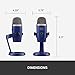 Logitech for Creators Blue Yeti Nano USB Microphone for Gaming, Streaming, Podcasting, Twitch, YouTube, Discord, Recording for PC and Mac, Plug & Play -Vivid Blue