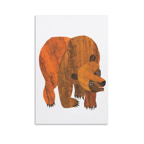 Eric Carle Prints,Brown Bear, Brown Bear, What Do You See？