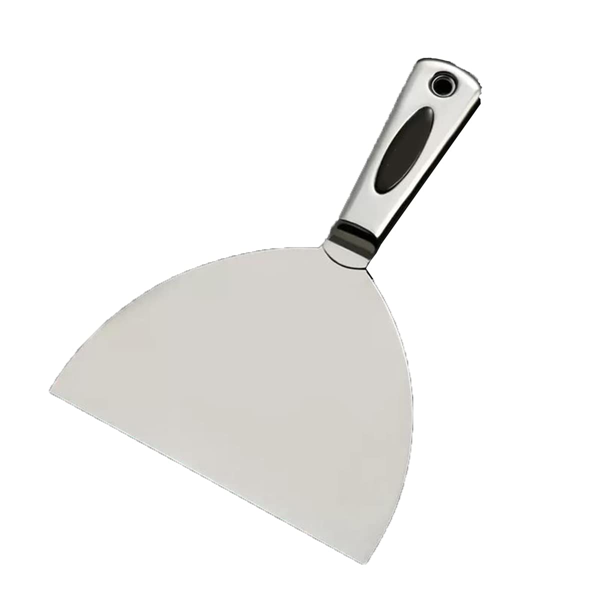 Coltello da stucco, coltello da riempimento, in acciaio inox, per stucco e cartongesso, flessibile, per pareti e carta da parati, 15,2 cm