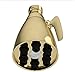 SPECIAL ORDER ONLY NON-CANCELABLE AND NON-RETURNABLE BOSSINI 2 1/2^ DIAMETER CALLIANO SHOWERHEAD 6 JET WITH ADJUSTABLE SPRAY 1/2^F INLET SWIVEL CONNECTION IN UNLACQUERED BRASS