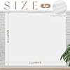 Buryeah 1 Pcs Quilt Design Wall Fabrics 72 in x 60 in with No Grid Lines Flannel for Quilting Design Wall Sewing Supplies for Craft Sew Display Double Sided Fleece (White) #1