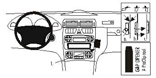 Brodit 852812 ProClip Halterung, schwarz