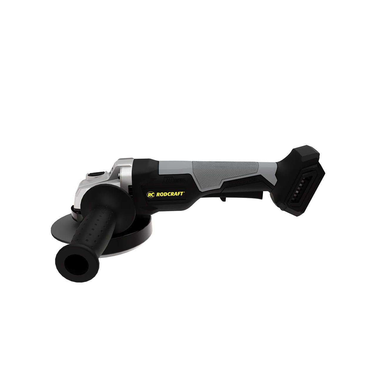 Rodcraft RC9071 akumulatorowa szlifierka kątowa, 18 V, średnica tarczy 125 mm, 8500 obr./min, 1,7 kg, bez akumulatora, bez ładowarki, w kartonie